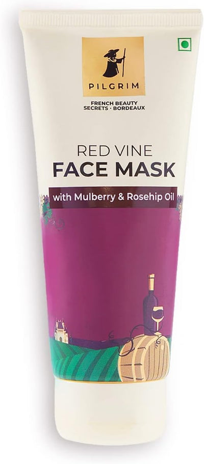 Pilgrim Anti Ageing Red Vine Face Pack & Mask Paste 100g
