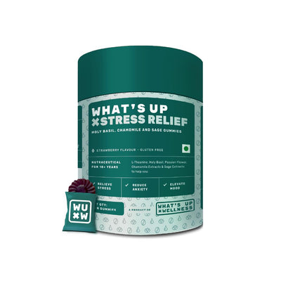حلوى جيلاتينية لتخفيف التوتر من What's Up Wellness