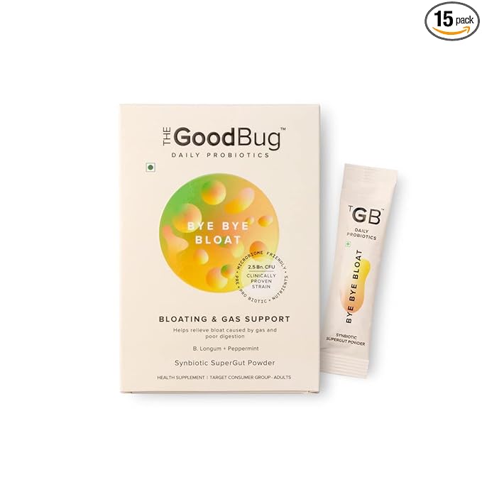 The Good Bug Bye Bye Bloat Stick 15's Pack