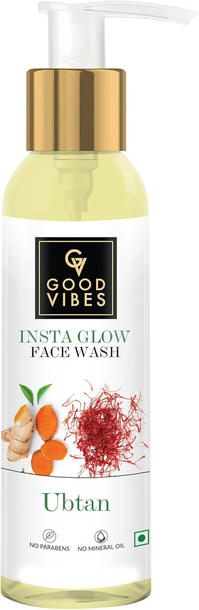 غسول الوجه Good Vibes Ubtan Insta Glow 120 مل