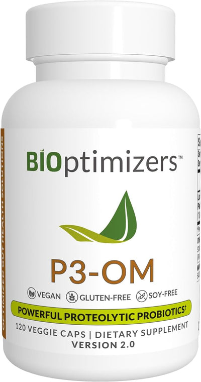 P3-OM - مكمل البروبيوتيك والبريبايوتيك 120 كبسولة