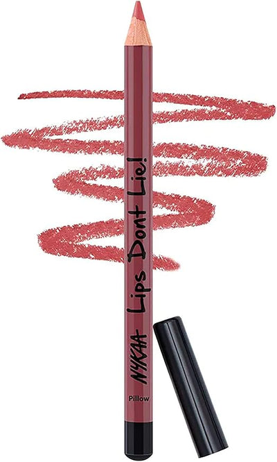 Nykaa lips Don't Lie Lip liner Pillow Fight02