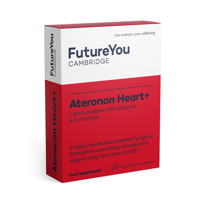 FutureYou Ateronon Heart مع مركب اللاكتوليكوبين الذي يحتوي على الليكوبين لمدة 28 يومًا