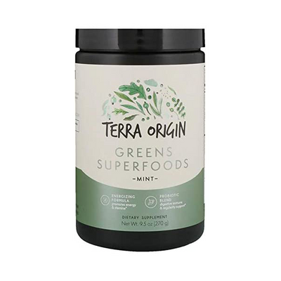 Terra Origin، خضراوات سوبر فودز، نعناع، 9.5 أونصة (270 جم)