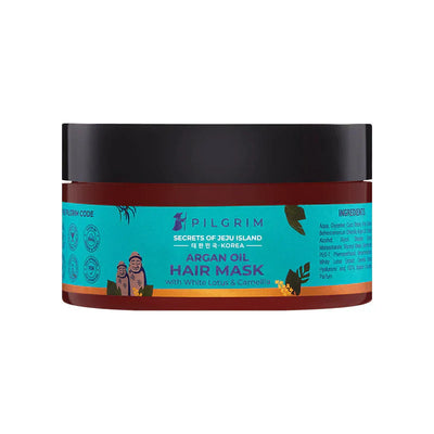 PILGRIM Argan Oil Hair Mask with White Lotus & Camellia 200g