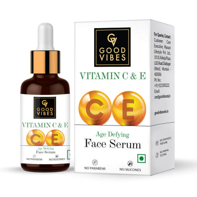 سيروم Good Vibes Vitamin C & E لمكافحة علامات تقدم السن 30 مل