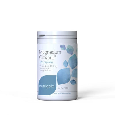 Nutrigold Magnesium Citrizorb ® × 120 كبسولة