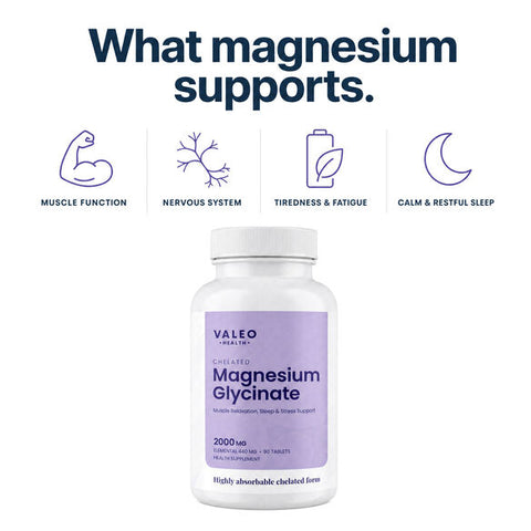 Valeo Chelated Magnesium Glycinate