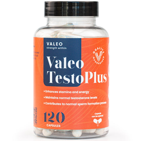 Mens Performance combo : Valeo Testo Plus and Shilajit Resin 20Gm