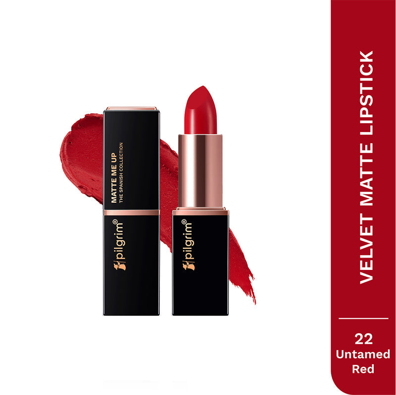 Pilgrim Bullet Lipstick Untamed Red 4.2g