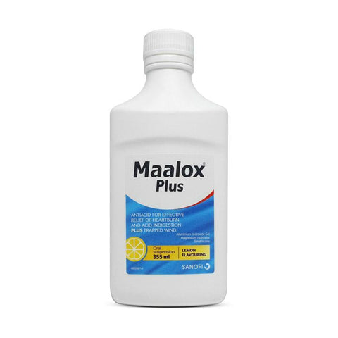 Maalox Plus Suspension 355 mL