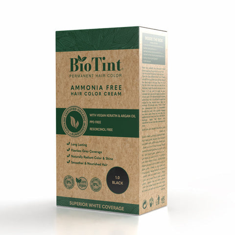 Biotint Permanent Hair Color 1.0 Black 1'S 191078
