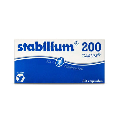 أبحاث الحساسية Stabilium 200 (عبوة واحدة) 30 كبسولة هلامية