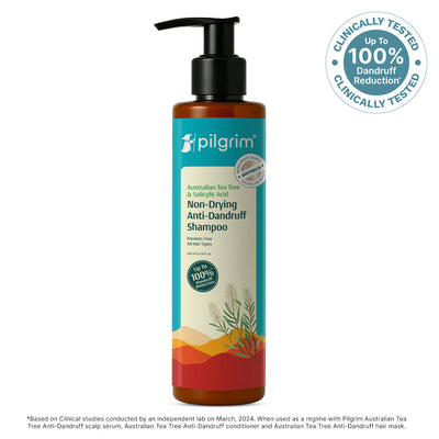 Pilgrim Australian Tea Tree Non-Drying Anti-Dandruff Shampoo- 200 ml