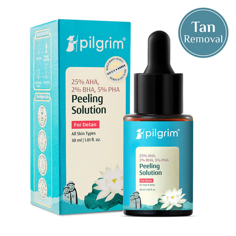 Pilgrim 25% AHA, 2% BHA, 5% PHA Peeling Solution- 30 ml