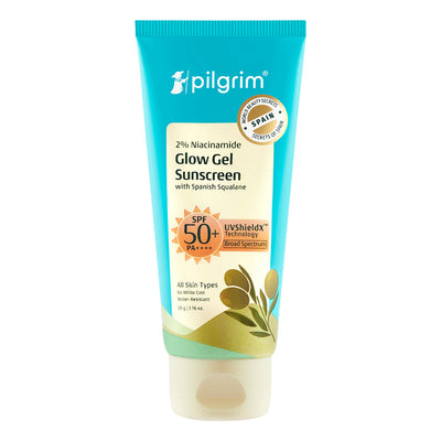 Pilgrim 2% Niacinamide Glow Gel Sunscreen SPF 50+ PA+++ - 50g