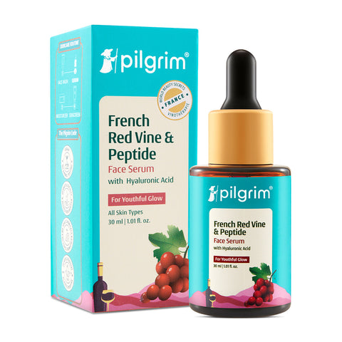 Pilgrim Red Vine Face Serum for Anti-Ageing- 30 ml