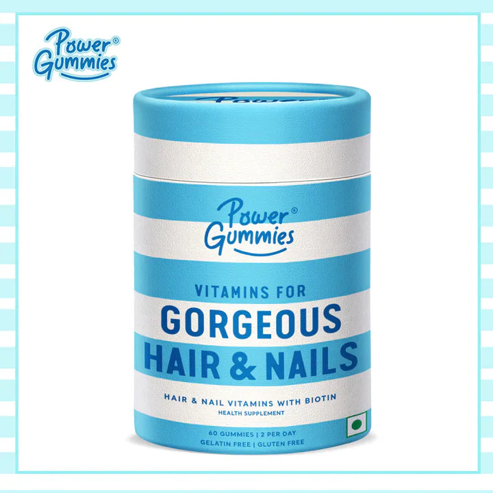 Power Gummies Hair & Nails Vitamin Gummies 60