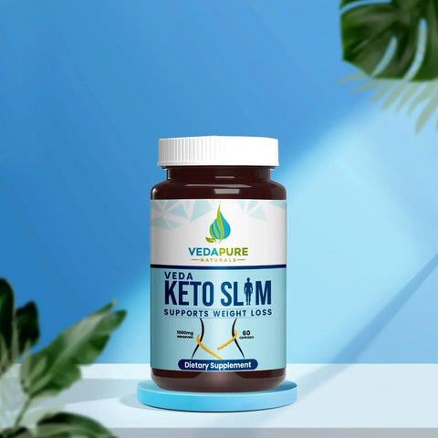 Vedapure Keto Slim and Herbal Max L Gluthathione Combo