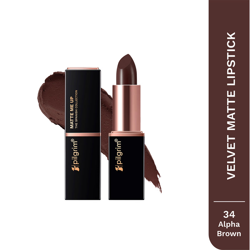 Pilgrim Bullet Lipstick Alpha Brown 4.2g