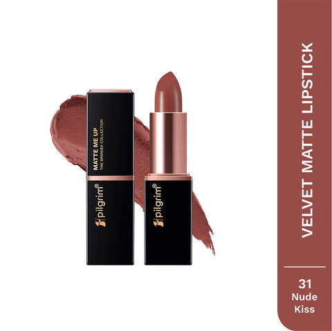 Pilgrim Bullet Lipstick Nude Kiss 4.2g