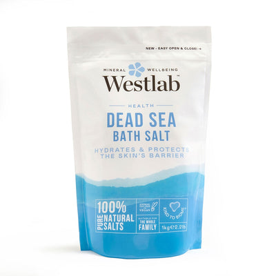 Westlab 100% Pure Soothing Dead Sea Salt, 1 Kg