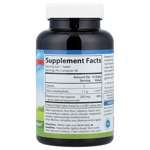 CARLSON CHELATED MAGNESIUM 200MG 90 TABS