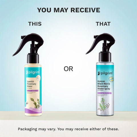 Pilgrim Korean Black Rice and Rosemary Water Spray With Biotin- 100 ml