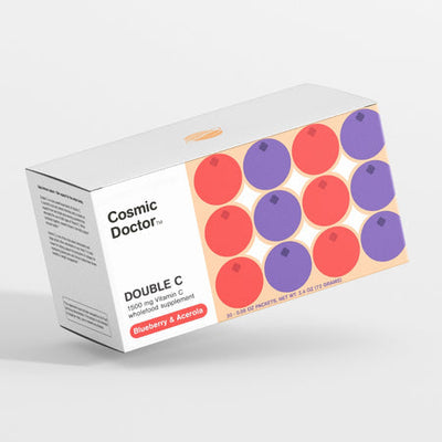 Cosmic Doctor Double C – Food-Based Vitamin C for Immune & Skin Support (Doctor Curated)