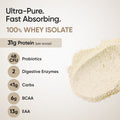 Wellbeing Nutrition Whey Protein Isolate - Unflavoured 2 kg (56 servings)