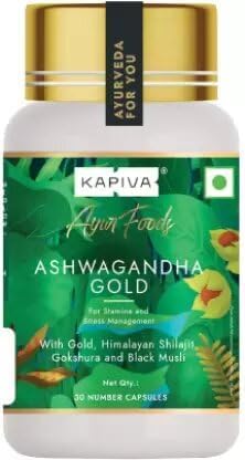 Kapiva Himalayan shilajit & Ashwagandha gold 30