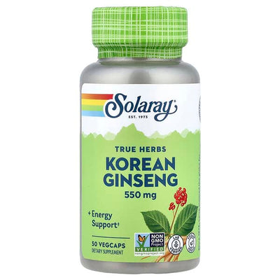 Solaray Korean Ginseng 550MG V-Cap 50's