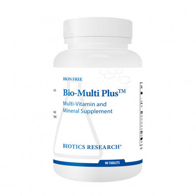 Biotics Research BioMultiPlus Iron Free 90Tabs