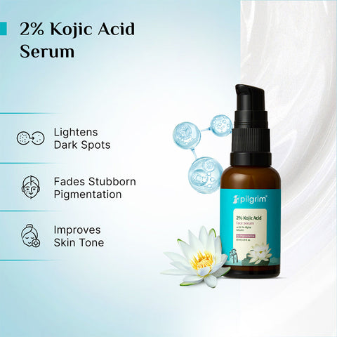Pilgrim 2% Kojic Acid Serum- 30 ml