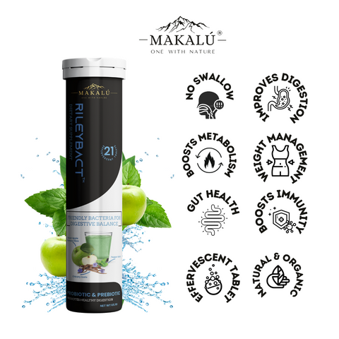 Makalu Probiotic+Prebiotic for Healthy Digestion- Pack of 5