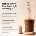Wellbeing Nutrition Whey Protein Isolate - Dark Chocolate 2 kg (56 servings)