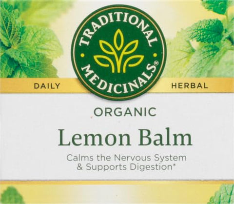 Traditional Medicinal Lemon Balm, 16 Teabags