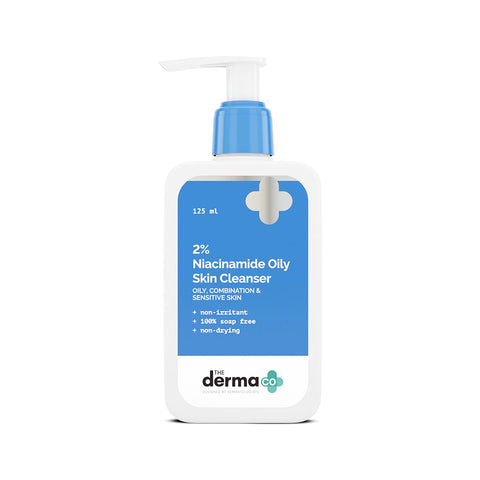 THE DERMA CO 2% Niacinamide Oily-Skin Cleanser 125 ml