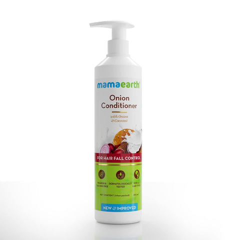 Mamaearth Onion Conditioner for Hair Growth & Hair Fall Control with Coconut Oil