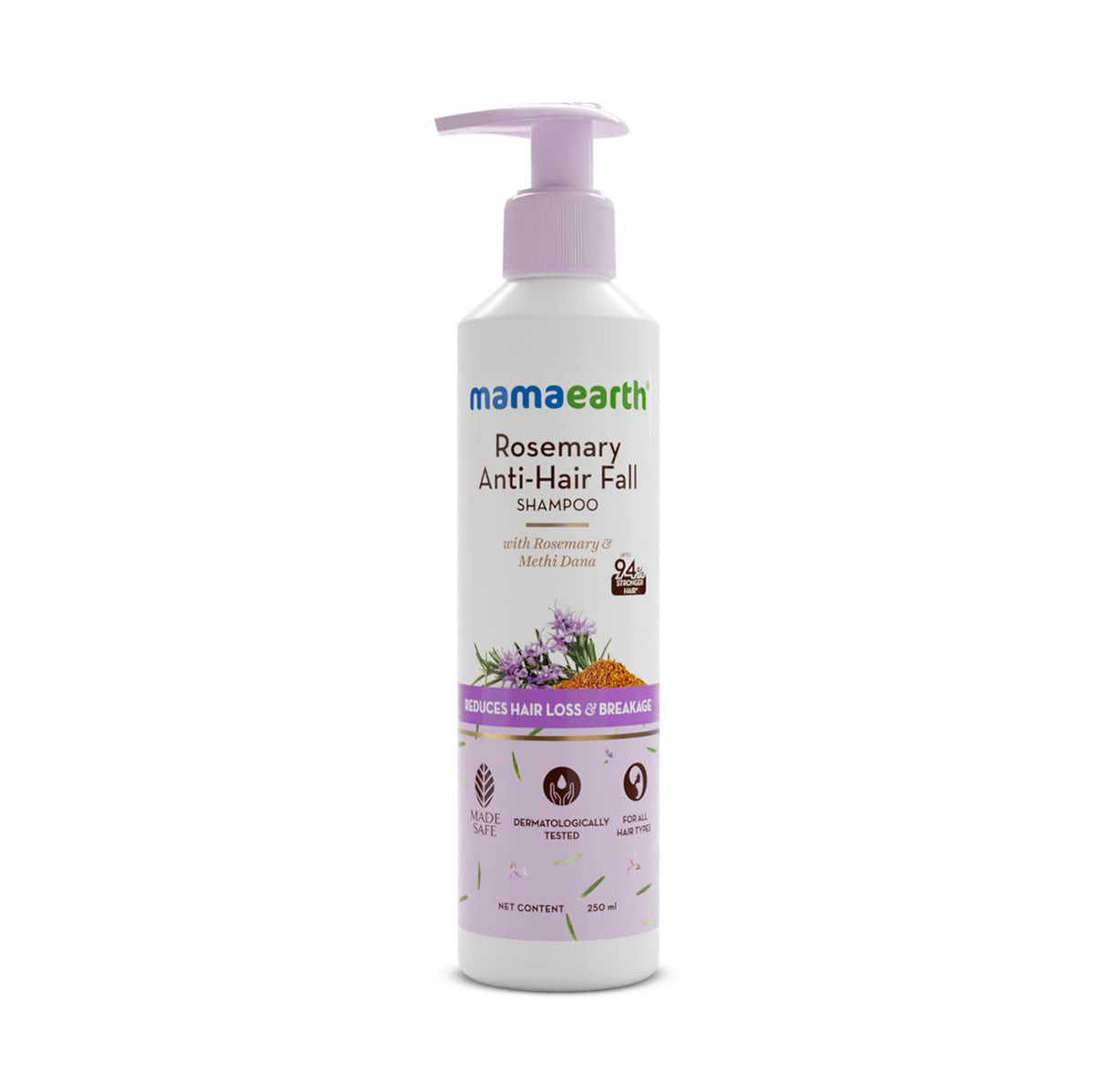 Mamaearth Rosemary Anti-Hair fall Shampoo 250 ml