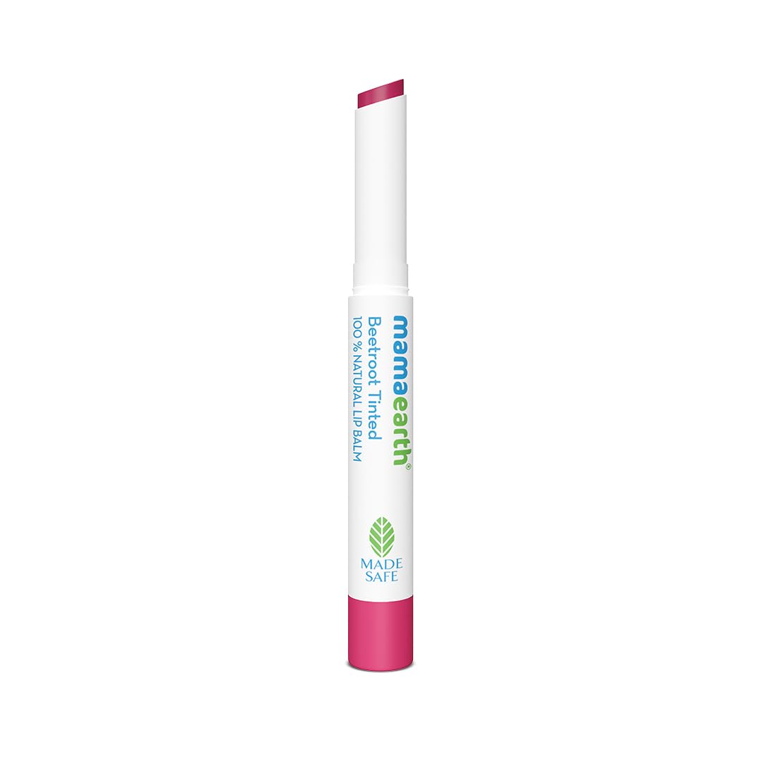 Mamaearth Beetroot Tinted 100% Natural Lip Balm Natural Pink Tint 2g