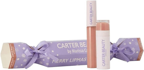 Carter Beauty, Ireland Merry Lipmas Christmas Cracker Shade Bey. Gift Set For Birthdays, Anniversary.