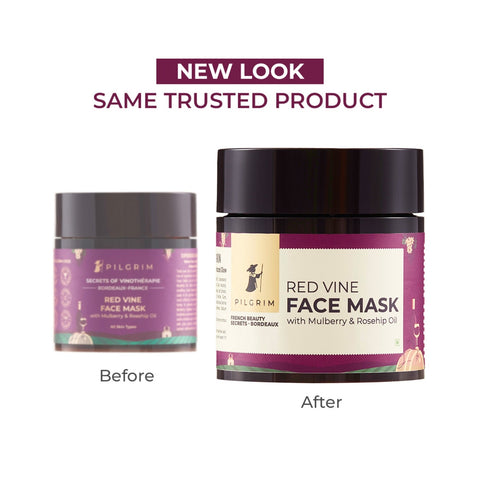 Pilgrim Anti Ageing Red Vine Face Pack & Mask Paste 100g