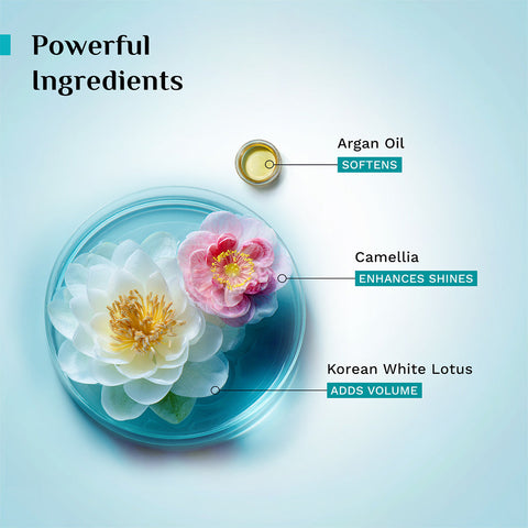 Pilgrim Argan Oil Hair Mask with White Lotus & Camellia- 200 ml