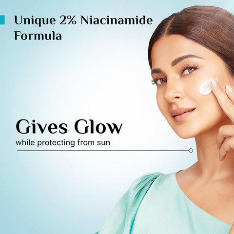 Pilgrim 2% Niacinamide Glow Gel Sunscreen SPF 50+ PA+++ - 50g