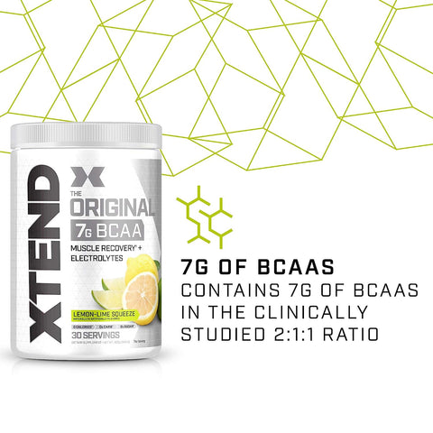 XTEND Original BCAA, Lemon Lime Squeeze