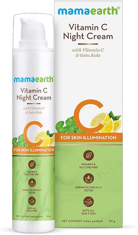 MAMAEARTH Vitamin C Night Cream 50g