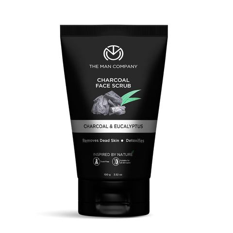 The Man Company Charcoal Face Scrub 100g