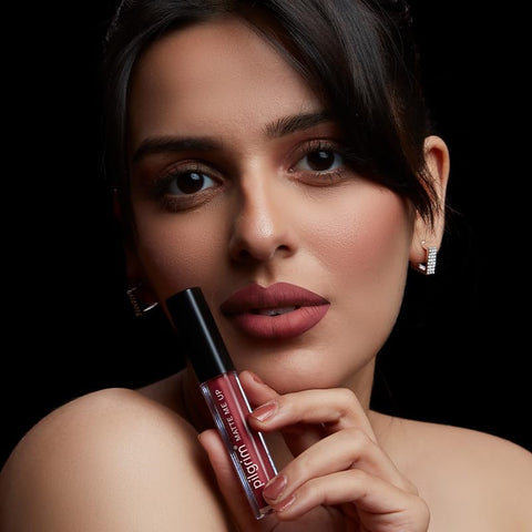 Pilgrim Liquid Matte Lipstick - Blushin' Nude | Lipstick