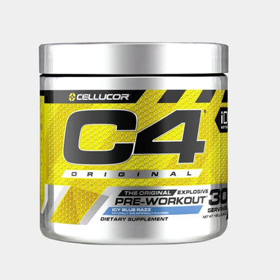 CELL C4 ORIGINAL 30SRV ICY BLUE RAZZ (12/CA) (NEW)